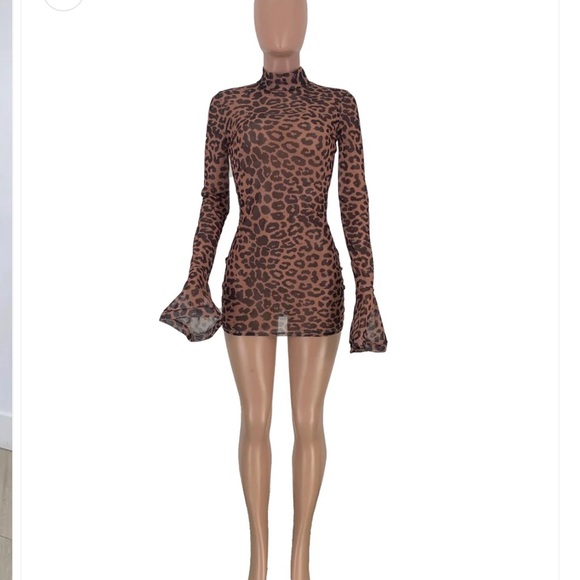 Leopard mini dress - Picture 2 of 2